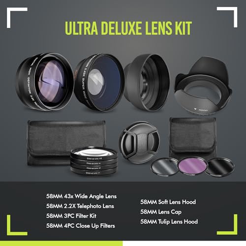 Big Mike's 울트라 디럭스 렌즈 필터 키트 58mm 2번 사진