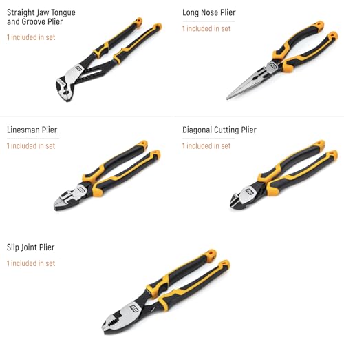 GEARWRENCH 핏불 플라이어 5종 세트 GWMSPLR01 폼 보관 트레이 7번 사진