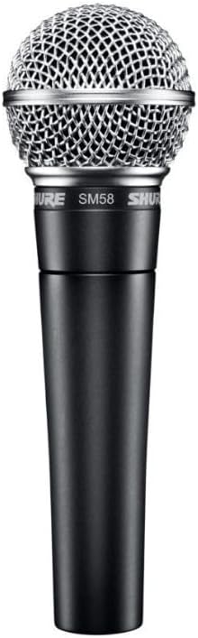 Shure SM58-LC 카디오이드 다이나믹 보컬 마이크 붐 스탠드 XLR 케이블 포함 2번 사진