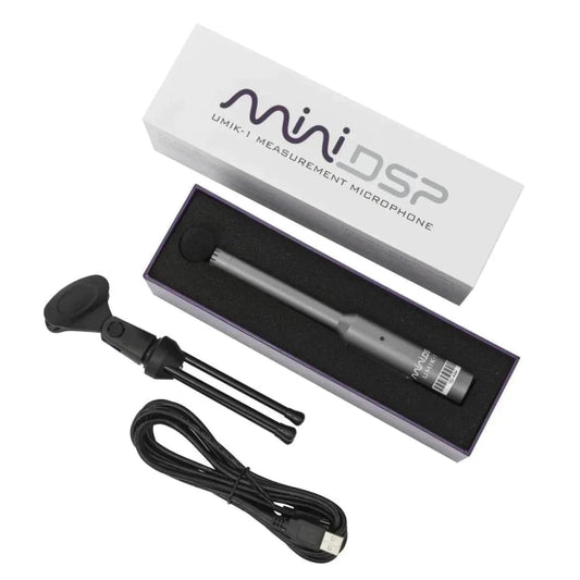 miniDSP UMIK-1 캘리브레이션 측정 마이크 삼각대 USB 케이블 윈드스크린 포함 2번 사진