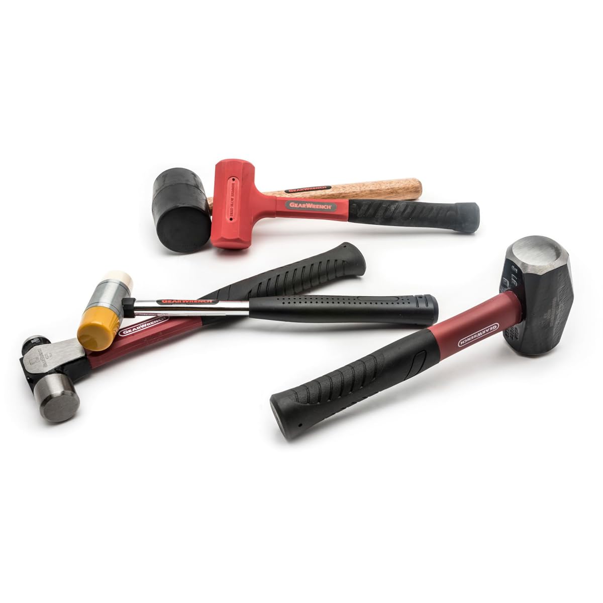 Generic GEARWRENCH 해머 세트 히코리 손잡이 불꽃 처리 폴리싱 3번 사진