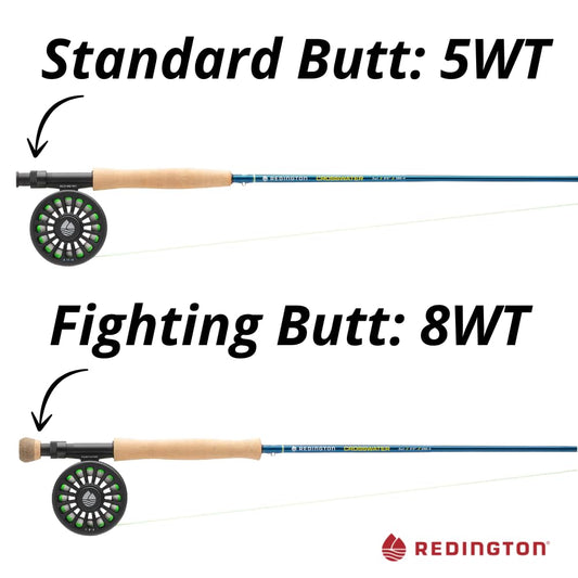 Redington 크로스워터 플라이 낚싯대 콤보 5WT 9'0" 4피스 입문용 릴 라인 케이스 세트 2번 사진