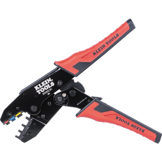 KLEIN TOOLS 랫칫 터미널 압착기 10-22 AWG 절연 단자 3종 캐비티 2번 사진