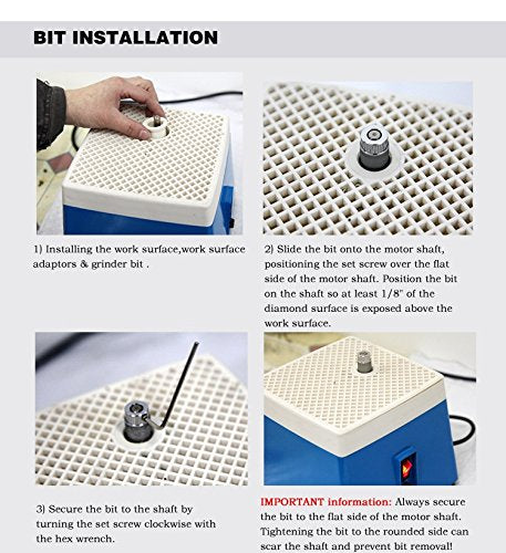 ZIYUCOOL 휴대용 스테인드글라스 그라인더 110V 65W 8번 사진