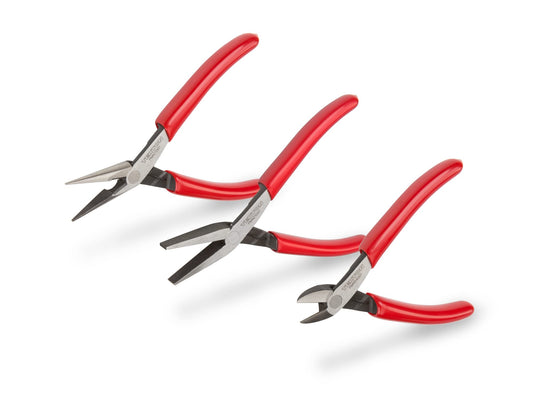 TEKTON Mini 플라이어 세트 롱노즈 플랫노즈 커팅 3종 2번 사진