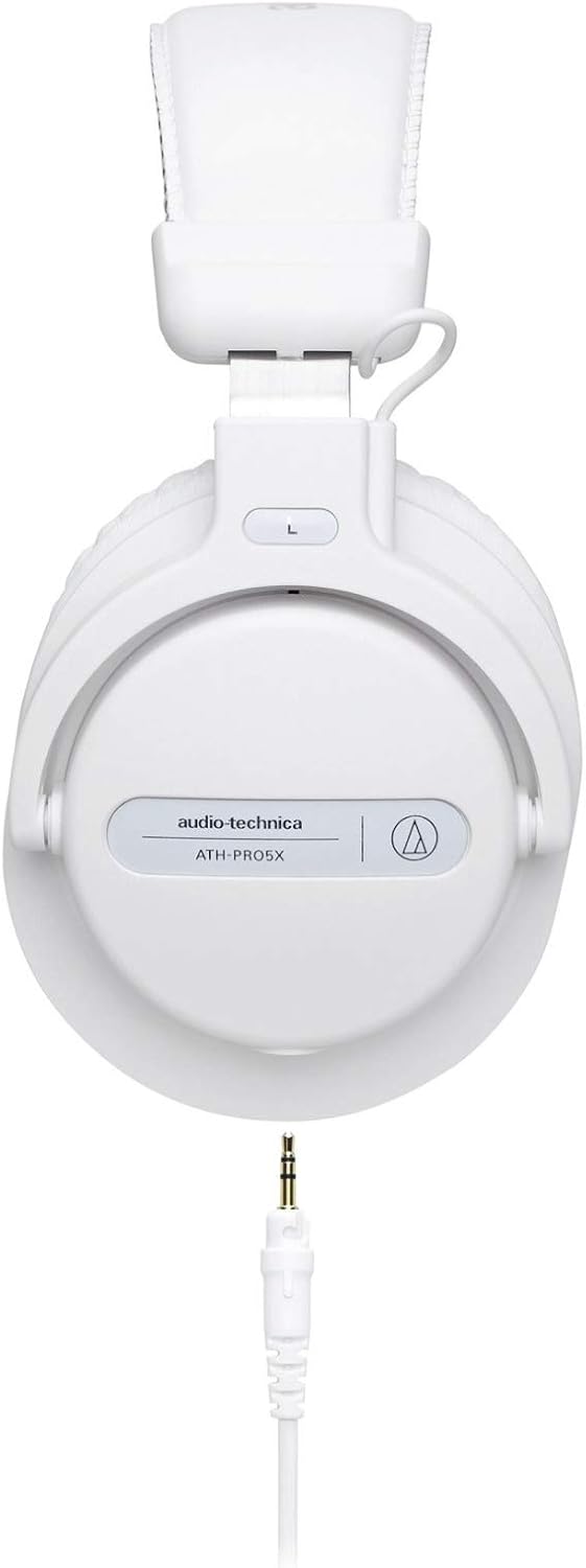 Audio-Technica ATH-PRO5XWH 프로페셔널 클로즈드백 오버이어 DJ 모니터 헤드폰 2번 사진