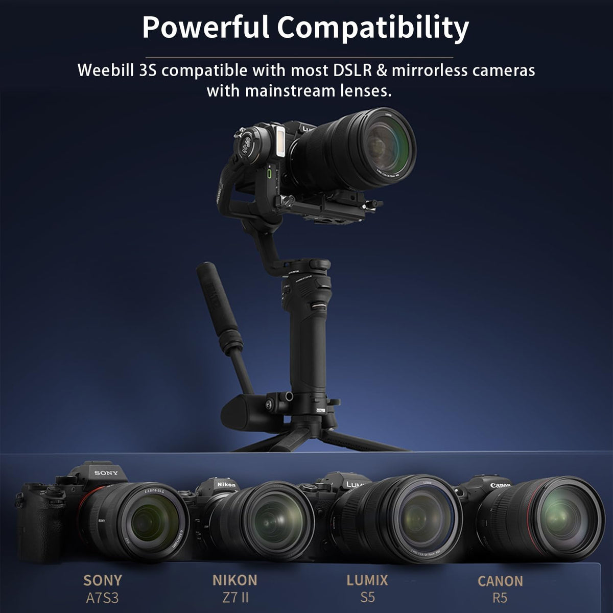 ZHIYUN Weebill 3S Combo 3축 짐벌 스태빌라이저 3-Axis 9번 사진