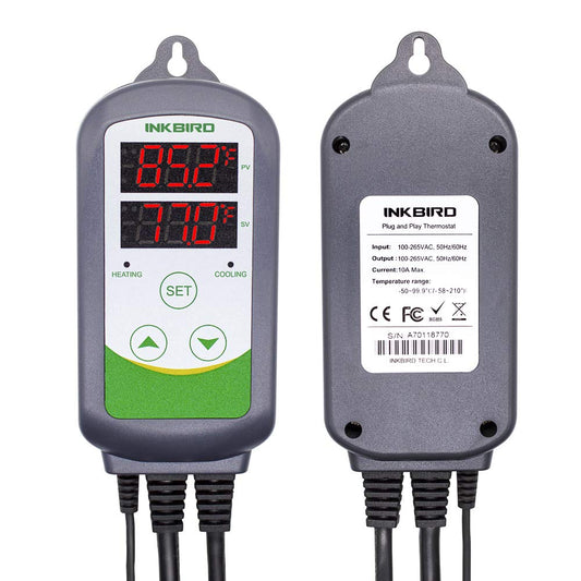 Inkbird WiFi 디지털 온도 조절기 ITC-308 1100W(110V) 발효·그린하우스용 2번 사진