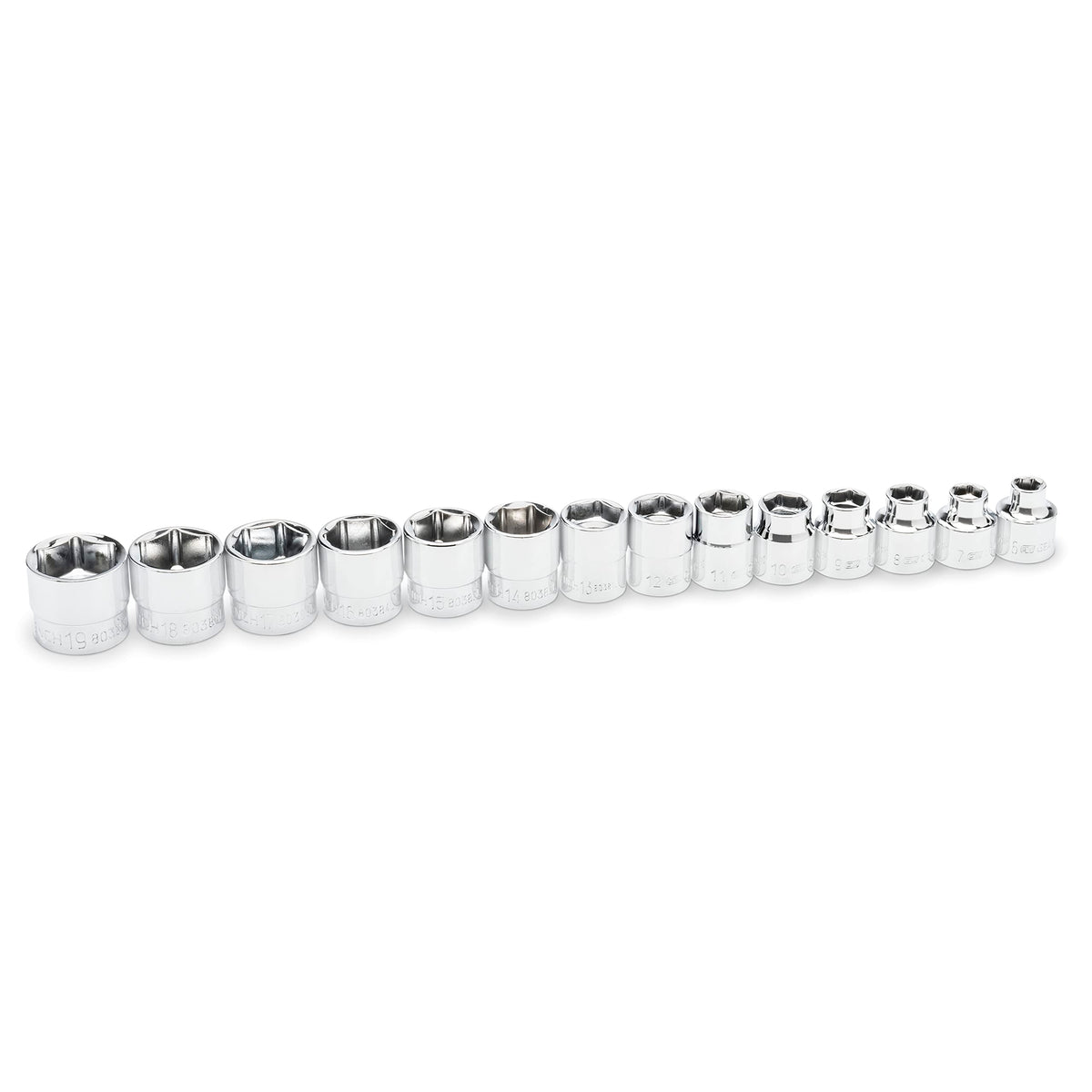 GEARWRENCH 1/4인치 드라이브 6포인트 SAE 스터비 소켓 세트 10피스 11번 사진