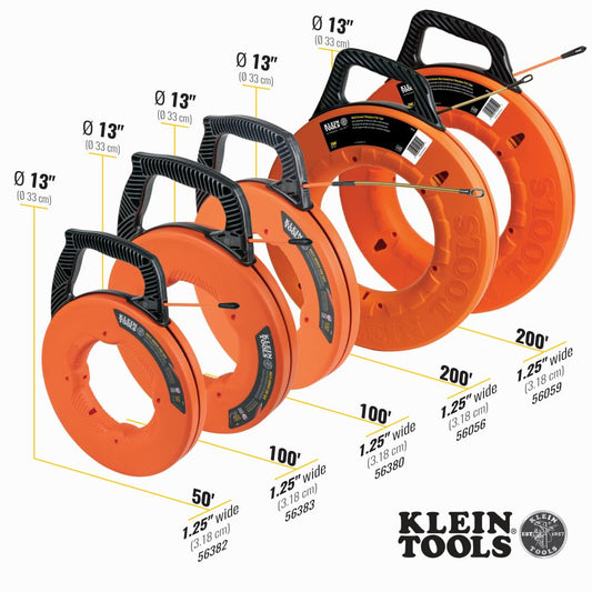 KLEIN TOOLS 유리섬유 피시 테이프 200-Foot x 3/16-Inch 56056 2번 사진
