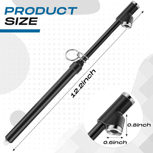Tallew 듀얼 헤드 타이어 공기압 게이지 10개 세트 10-150PSI 1-10Bar 2번 사진