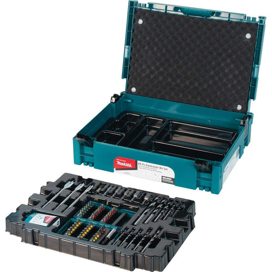 Makita B-51661 컨트랙터 비트 세트 66 Pc 스페이드 비트 브래드포인트 금속 드릴 비트 2번 사진