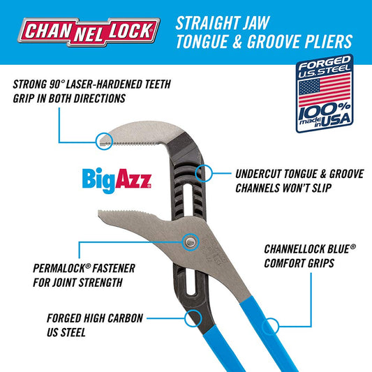 Channellock 480 BIGAZZ 텅앤그루브 플라이어 20.25인치 2번 사진
