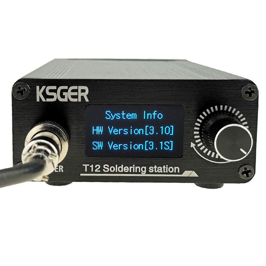 KSGER 인두기 T12 납땜 스테이션 STM32 V3.1S OLED 온도 제어기 110V T12 인두 팁 K C1 JL02 2번 사진