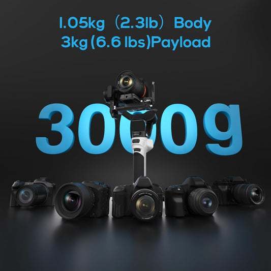 ZHIYUN 짐벌 스태빌라이저 WEEBILL 3E 3축 카메라용 최대 6.6lbs 2번 사진