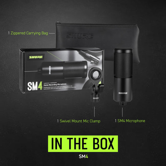 Shure SM4 스튜디오 녹음 마이크 1인치 듀얼 다이어프램 캡슐 2번 사진