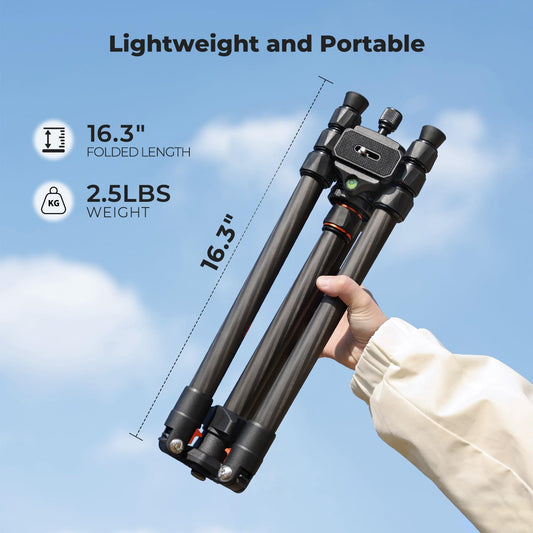 K&F CONCEPT 카본 파이버 삼각대 Tripod 2번 사진