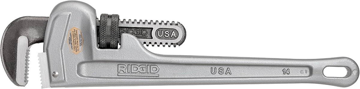 RIDGID 31095 Model 814 알루미늄 직선 배관 파이프 렌치 14인치 2인치 파이프용 10번 사진