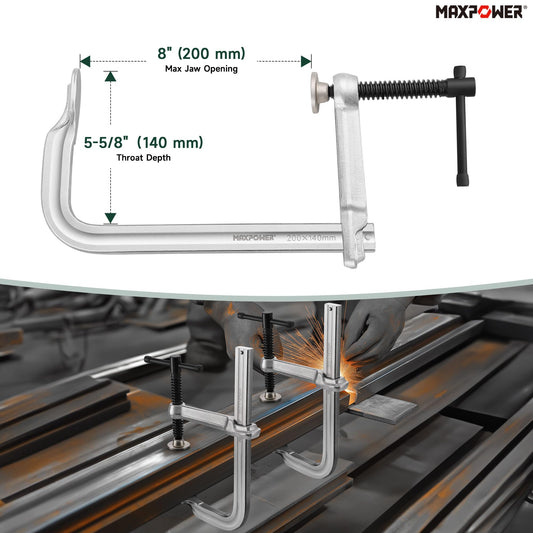MAXPOWER Thick Rail F 클램프 목공용 직각 클램프 2번 사진