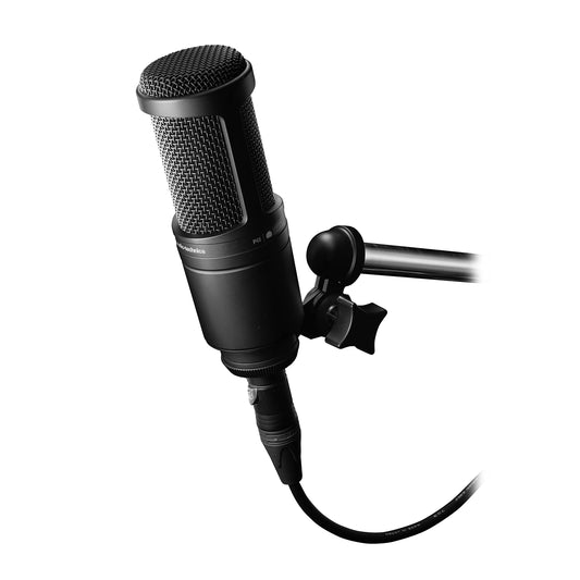 Audio-Technica AT2020 USB 콘덴서 마이크 스트리밍 팟캐스팅 헤드폰 붐암 세트 2번 사진