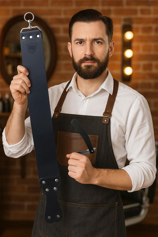 Parker Safety Razor 핸드메이드 라티고 가죽 스트롭 3” x 27” 2번 사진
