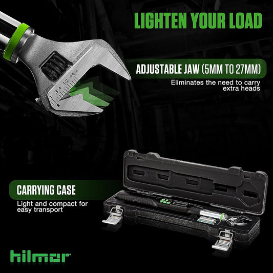 Hilmor HVAC 디지털 조절식 토크 렌치 9메모리 LCD 2번 사진