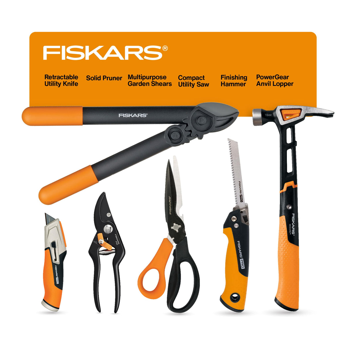 Fiskars 가지치기 가위 2인치 가지 절단 중형 나뭇가지 절단용 14번 사진