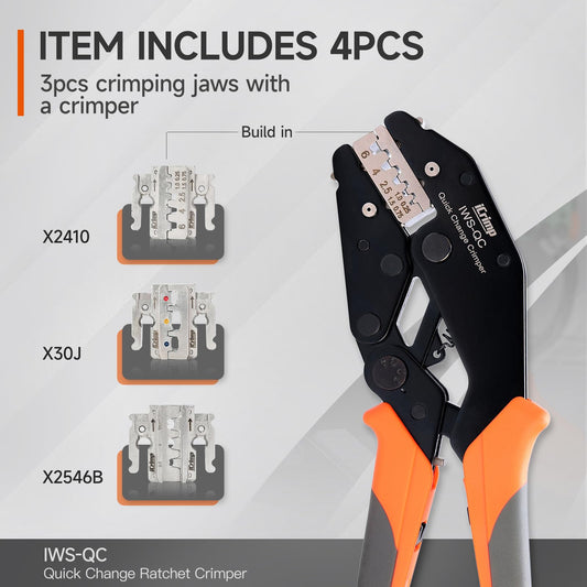 IWISS iCrimp IWS-QC 라쳇 크림핑 툴 세트 2번 사진