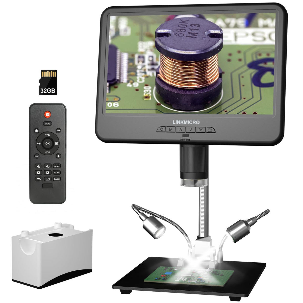 LINKMICRO 10.1인치 LCD 동전 오류 코인 디지털 현미경 9번 사진
