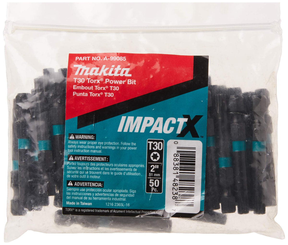 Makita Impactx T10 Torx 2″ 파워 비트 스크루드라이버 11번 사진