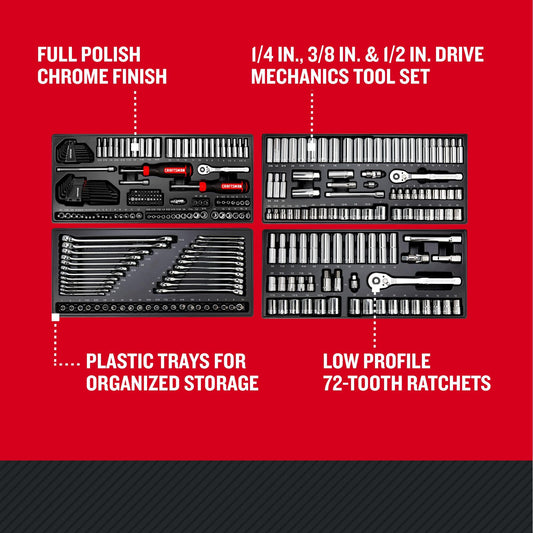 CRAFTSMAN 메카닉 공구 세트 308피스 소켓 렌치 세트 CMMT45939 2번 사진