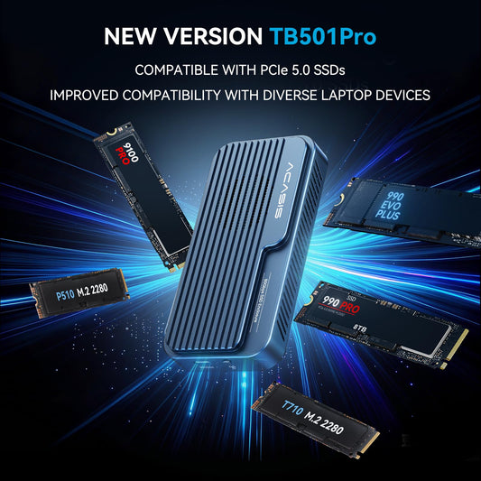 ACASIS M.2 NVMe SSD 외장 케이스 80Gbps TB501 Pro USB4 V2.0 2번 사진