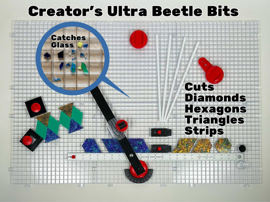 Creator's Ultra Beetle Bits 유리 커팅 키트 와플 그리드 2번 사진