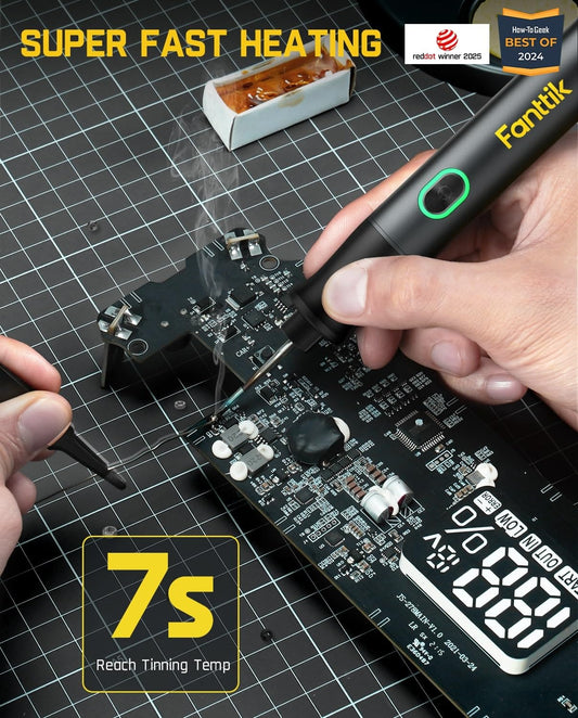 Fanttik T1 Max 무선 납땜 인두기 키트 2600mAh C210팁 2번 사진
