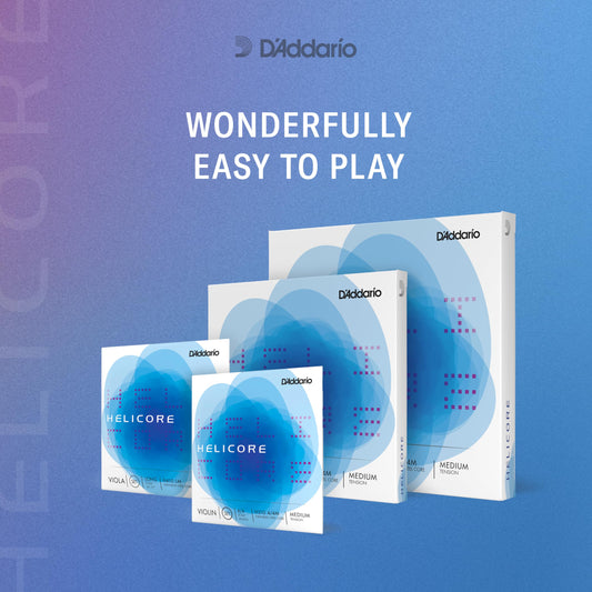 D'Addario 헬리코어 비올라 현 숏스케일 13인치 미디엄텐션 2번 사진