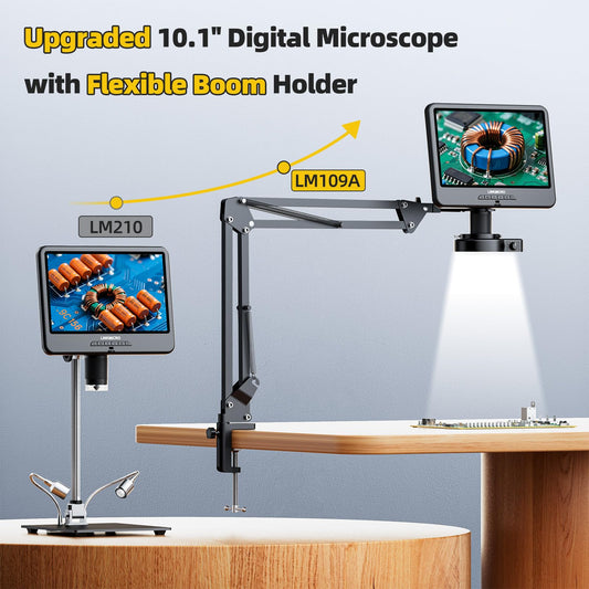 LINKMICRO 10.1인치 LCD 동전 오류 코인 디지털 현미경 2번 사진
