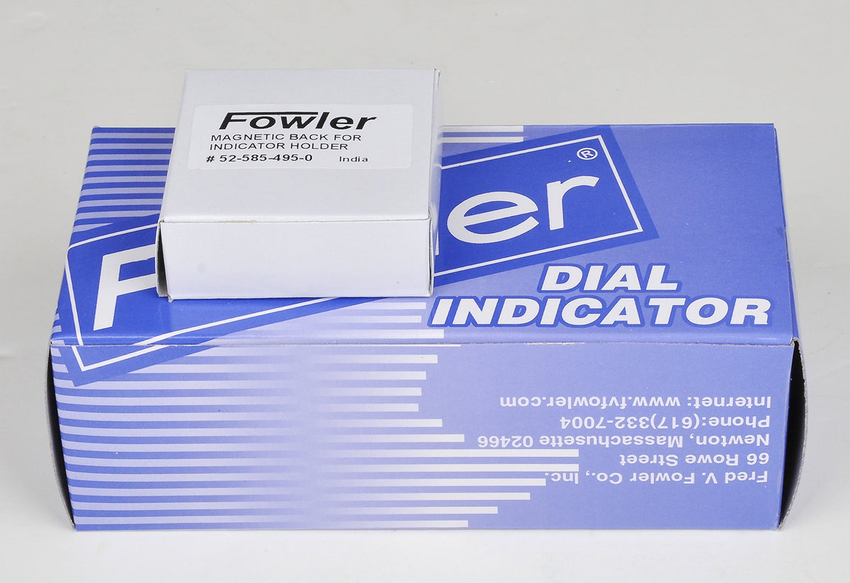 Fowler 다이얼 인디케이터 52-520-485-0 자석 베이스 측정 범위 1인치 백색 다이얼 5번 사진