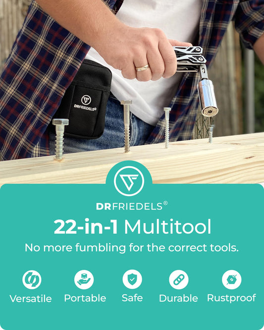 DRFRIEDELS 멀티툴 22 in 1 스테인리스 스틸 2번 사진