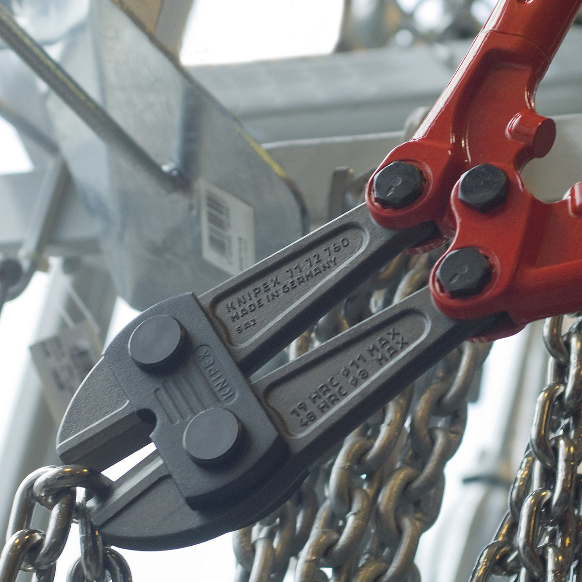 KNIPEX 볼트 커터 71 72 910 대형 48HRC 절단 2번 사진