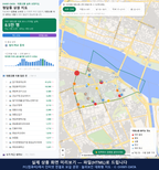 인터랙티브 지도 미리보기(실제 상품은 클릭형 HTML)