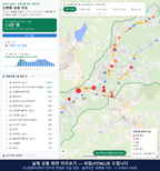 인터랙티브 지도 미리보기(실제 상품은 클릭형 HTML)
