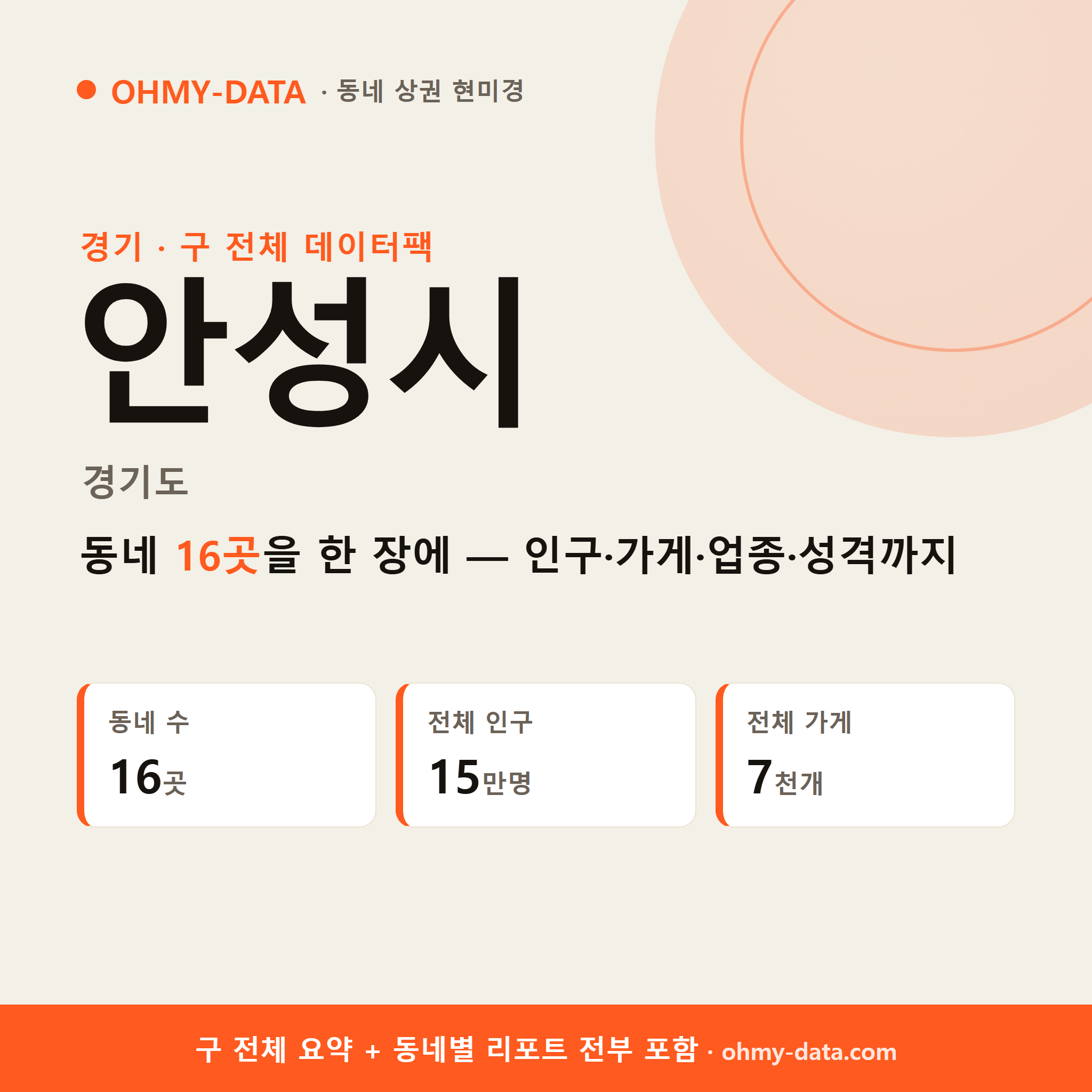 안성시 상권 데이터팩