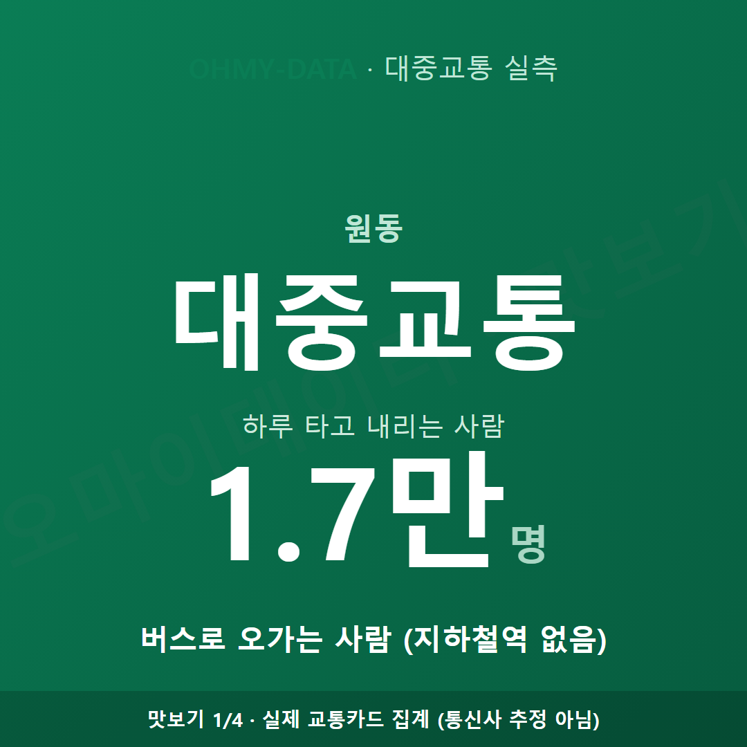 원동 맛보기