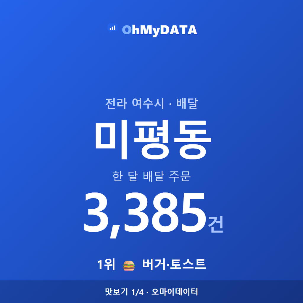 미평동 맛보기 1/4