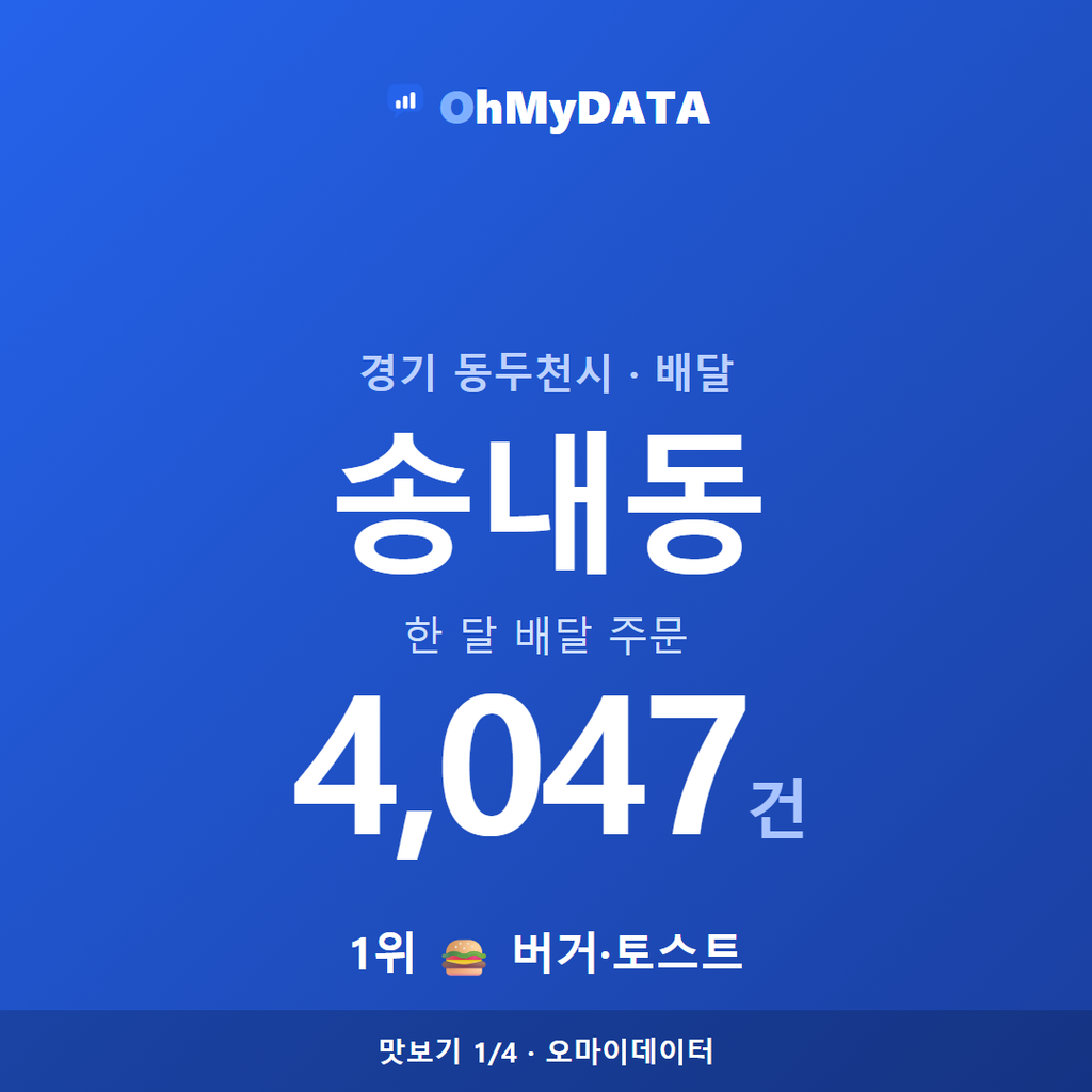 송내동 맛보기 1/4