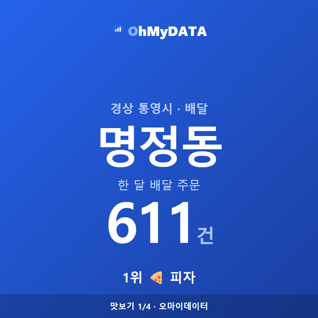 명정동 맛보기 1/4