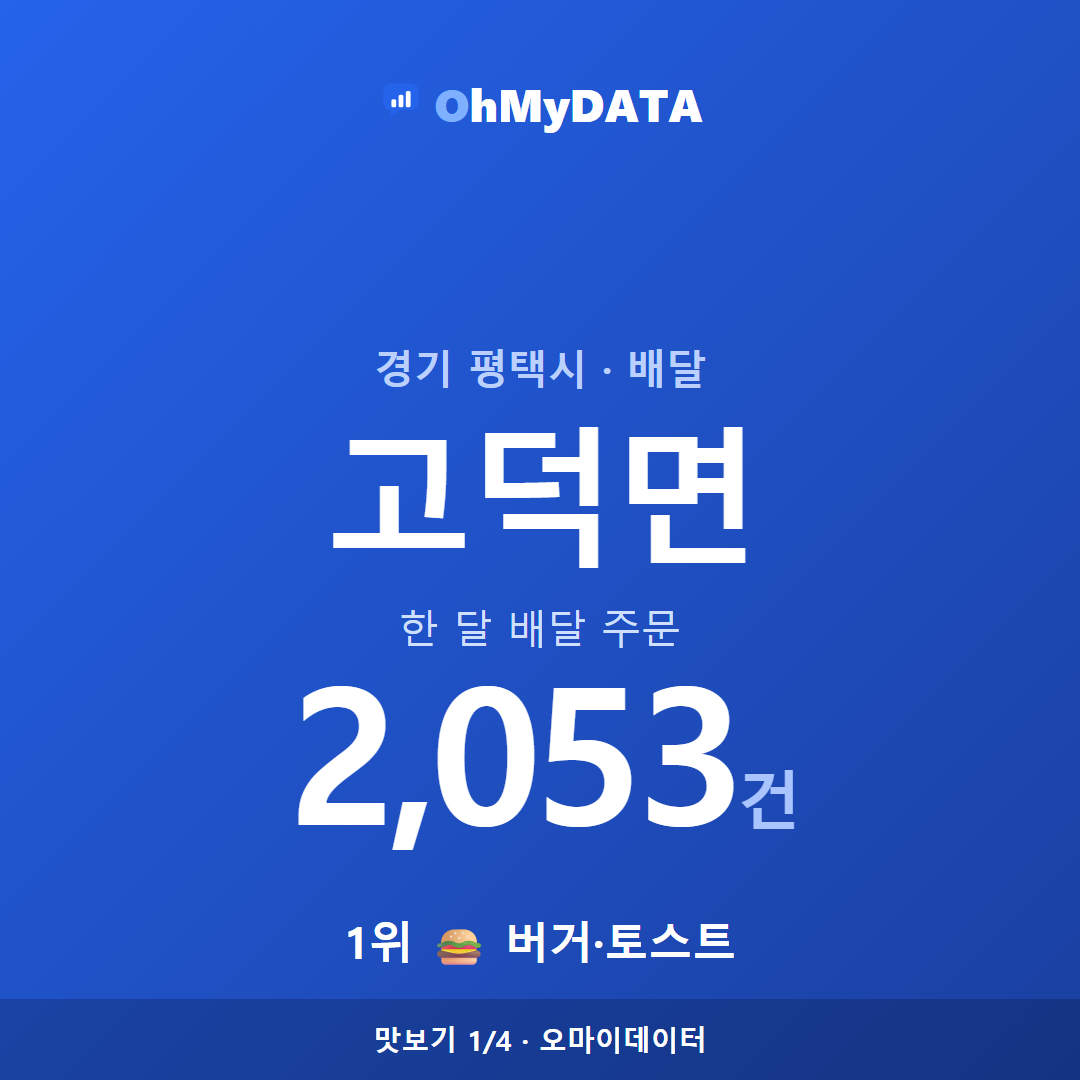 고덕면 맛보기 1/4