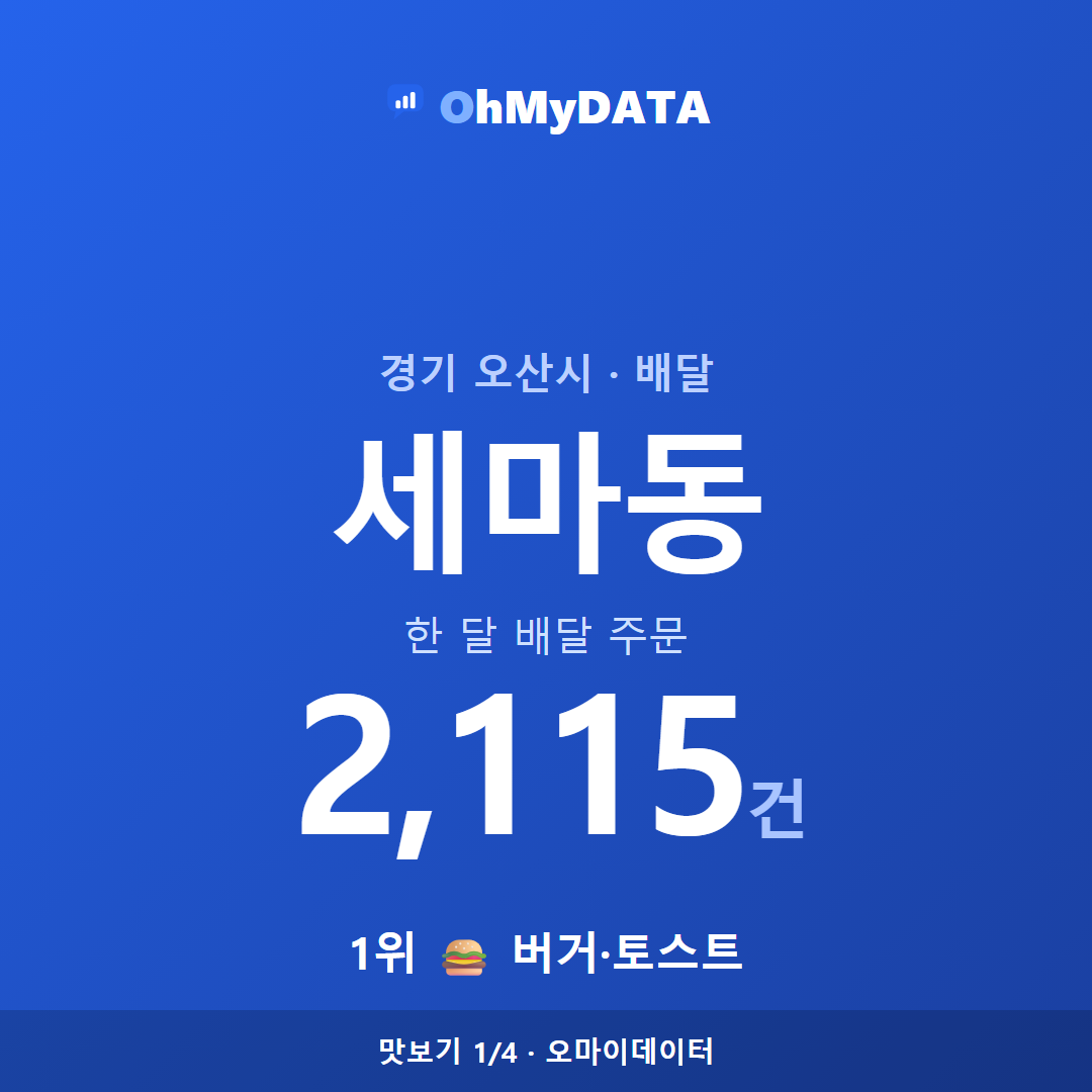 세마동 맛보기 1/4