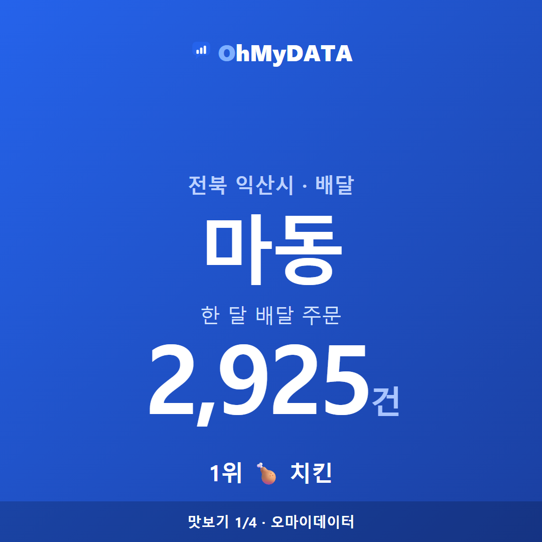 마동 맛보기 1/4