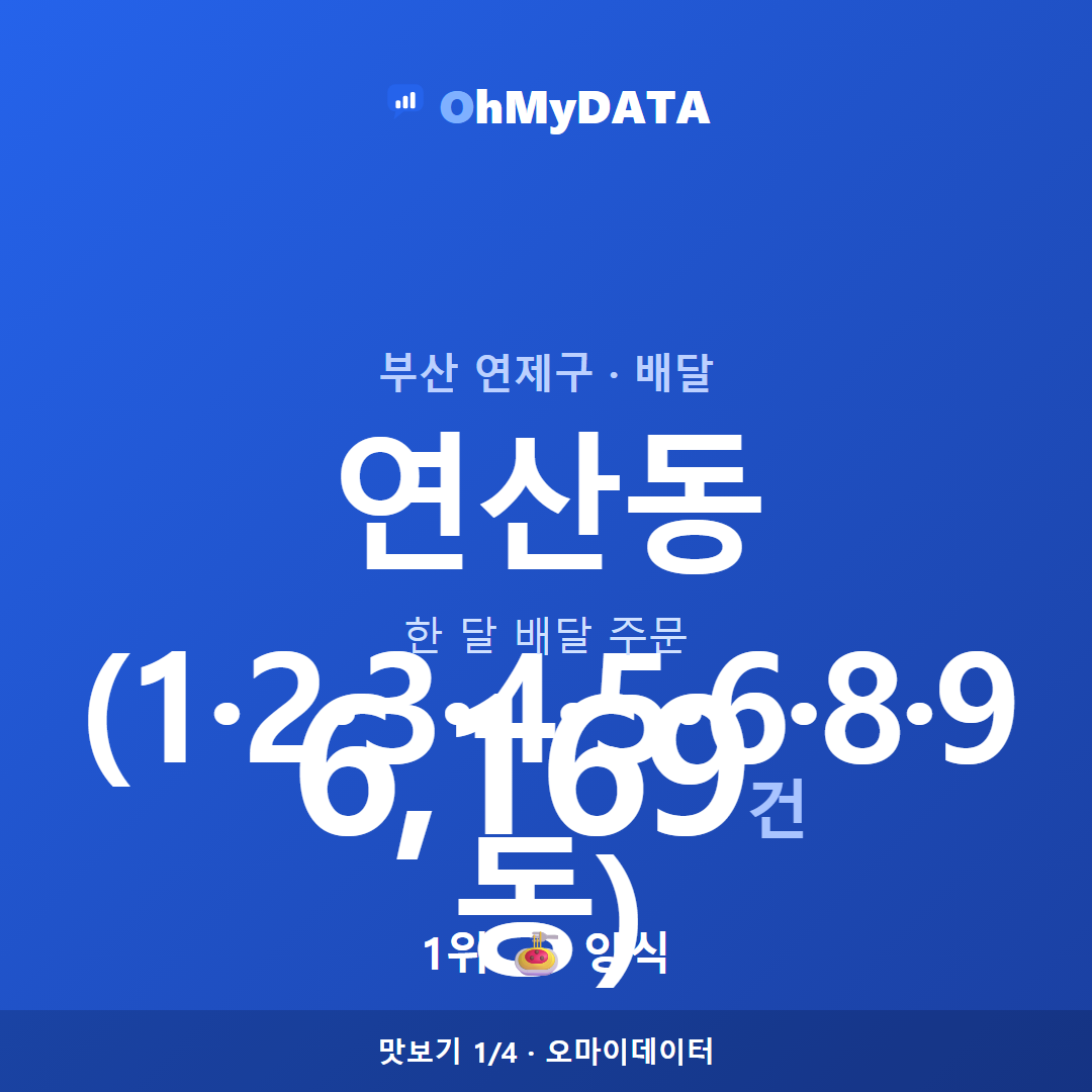 연산동(1·2·3·4·5·6·8·9동) 맛보기 1/4